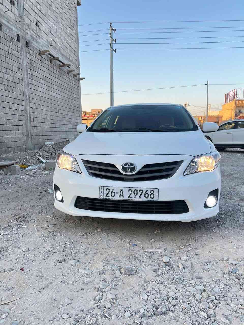 كورلا 2013 خليجي الشركة العامة رقم صلاح الدين الجديد
السيارة بسمي 
كير محرك شرط الشرط 
كهربائيات على الشركة كلشي شغال شاشة سماعات كامرة كلشي شغال 
الصدر فول الفول تايرات جدد 
التبريد وتدفئة شرط الشرط مي الشركة 
السيارة بيهة قطعة وحدة صبغ الجاملغ الايسر وشوية بخشم البنيد الباقي كفالة 
السيارة حيل حلوة وترايهة حلو واحلى من الصور 
شوف العين يبري الذمة 
مكان السيارة صلاح الدين تكريت الديوم 
السعر 122 وبيهة مجال 
للاتصال ***********
