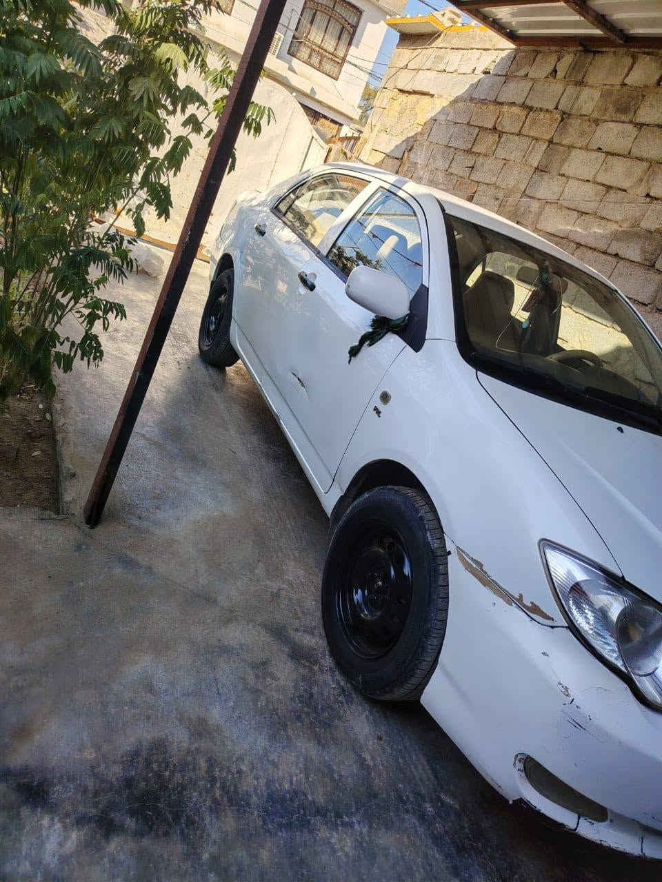 السلام عليكم بي وادي موديل 20 حره للبيع F3 كفاله السياره بس بيه ملاضات على وضعهن حته مامصلحات باب الخلفي وباب المامي كير محرك صدر تخم تاير جديد كله المكان بابل جبله الاستفسار الاتصال على الرقم‏‪ ***********
السعر 70
