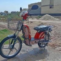قشر فارق • بدون بطاريات • دراجة كهربائية