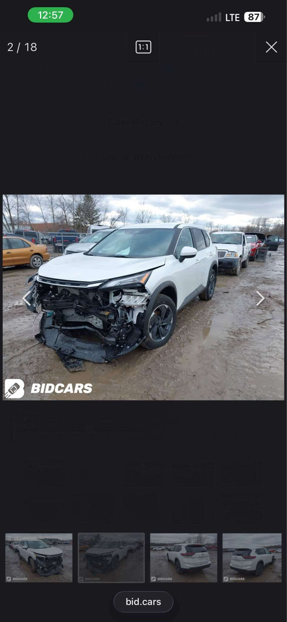 Nissan rogue 2024
٢٤هةزار كيلو مةتر روويشتووة نموونة لةجواني بي سبوغ  تةنها دةعامي سبوغة بي شوخت و قةپو قوپ مواسفات Sv دةبل ئةكسل ٣پستني توربو رادار خةتي جادة و سندوق شةفت و كوشن كارةبايي كوشن خةزن حةساس كاميرة زور مواسةفاتي تر بة نسبةت سبوغ سةيارةكة بي سبوغة دةعمةكةي خةفيفة بةدةنةي گوراوة شانصي و بةردي گزوز و دارو بةردي بةشةرت دةدةم تا بليي سةيارةكي جوانة ماشاءالله ي دةويت بةنسةب سعري داواي ١٥٧ وةرةقةي لي دةكةم و مةجاليكي برايانةي تيداية بو زانياري زياتر پةيوةندي بةم ژمارة تةلةفونانة بكةن:
واتساب و كورةك:***********
كورةك :*********** أربيل, العراق

نص مكتوب في الصور:
- 12:57 LTE 87 2 / 18 1:1 BIDCARS bid.cars
- 12:57 87 LTE 1 / 18 1:1 BIDCARS bid.cars