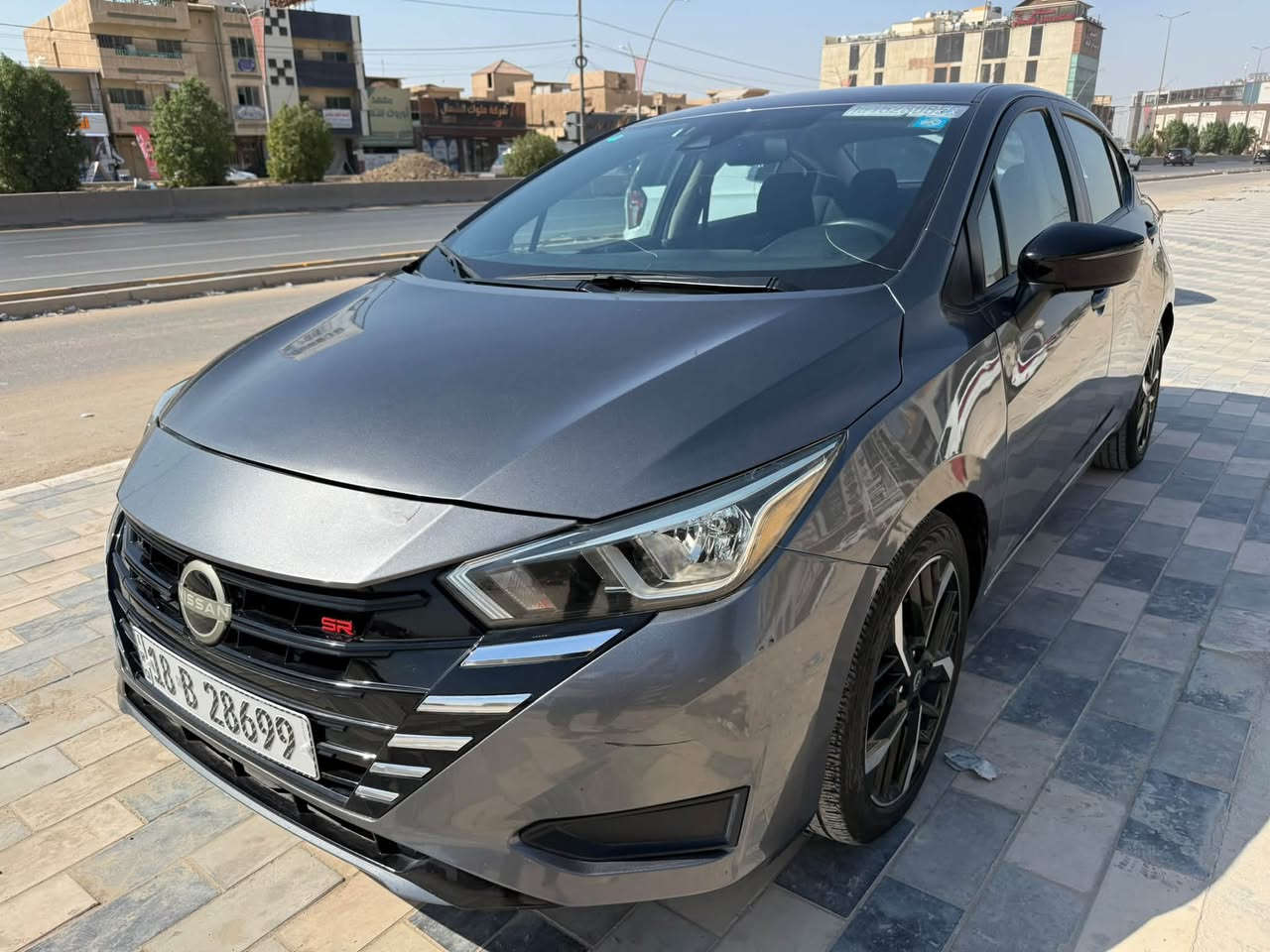نيسان فيرسا
موديل 24 
رقم بابل 
مداور ثاني يوم 
فئه سياره SR
مواصفات فول عده الفتحه 
شاشه كبيره 
تحكم ستيرن 
حساسات خلفيه اماميه 
رادارات جانبيه 
كشنات مخمل اسود مطعم ماروني 
تحكمات ستيرن جهتين
تخم تاير جديد 
حادث سياره جاملغ وبنيد 
وقطعه بارد فقط ايرباك سستم 
 سياره حلوه ونصبتها بعد احلى سياره ماناقصه اي شي تشغل وتطلع ال اي مكان يعجبك 
السعر 128 وبيها مجال 
***********
