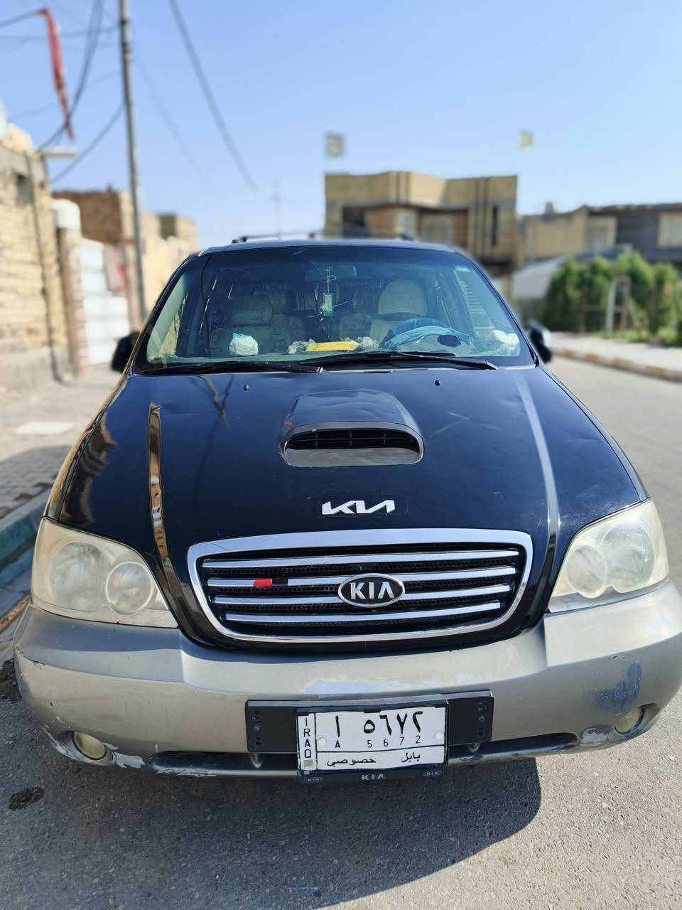 للبيع كيا سيدونا كاز أوتو ٢٠٠٥ جاهزه الأخير كامره شاشه ريموند سنتر لك صبغ الجاملغات ألورى فقط السعر ٧٥ مكاني كوت قضاء الحي ٠٧٧٣٢١١٩٣٢/ *********** خاص ماكو تحياتي

