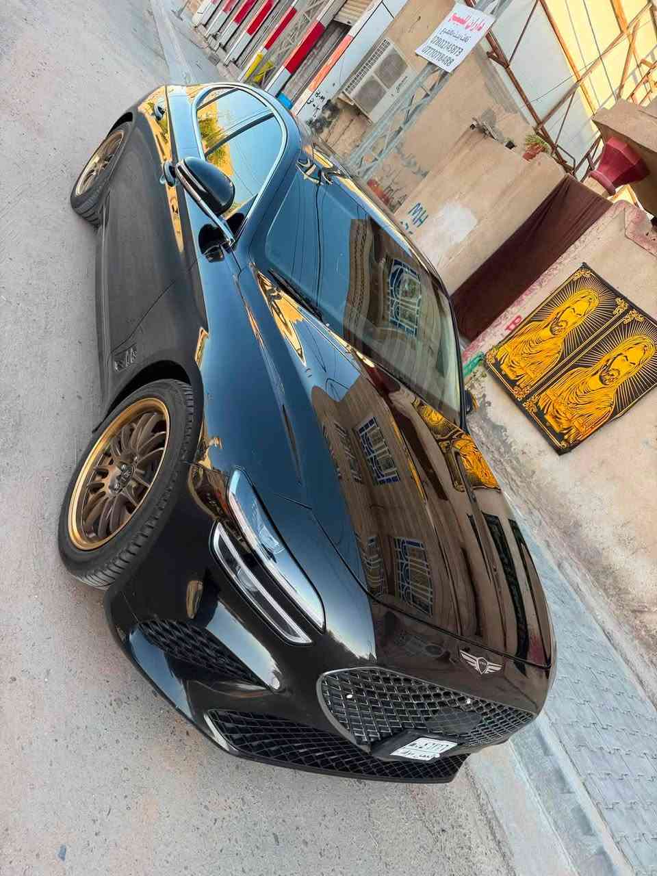 للبيع او المراوس بسيارة عالية حسب القناعة
جينسز g70 موديل 2022 
محرك 4 سلندر 2000 تيربو 

السيارة فوووول 
ماشية 57 ميل 

مواصفاتها ماتخلص السيارة فول 

حادثها فقط جاملق وبنيد 

السيارة بدون رقم الرقم ع المشتري يكلف ١٤ ورقة فقط 

مكان السيارة البصرة 
السعر ١٧٠ وبيها مجال قليل 
***********
