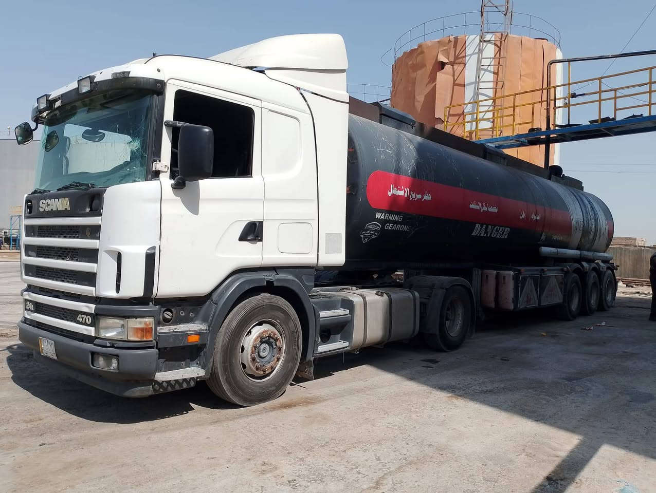 سلام عليكم سكانية 2004للبيع مكينة اوكير خير من الله شرط الفحص مربوطة صهريج بويلر جوة الشغل الشراي يتصل على هاذا الرقم ***********///7877075711

