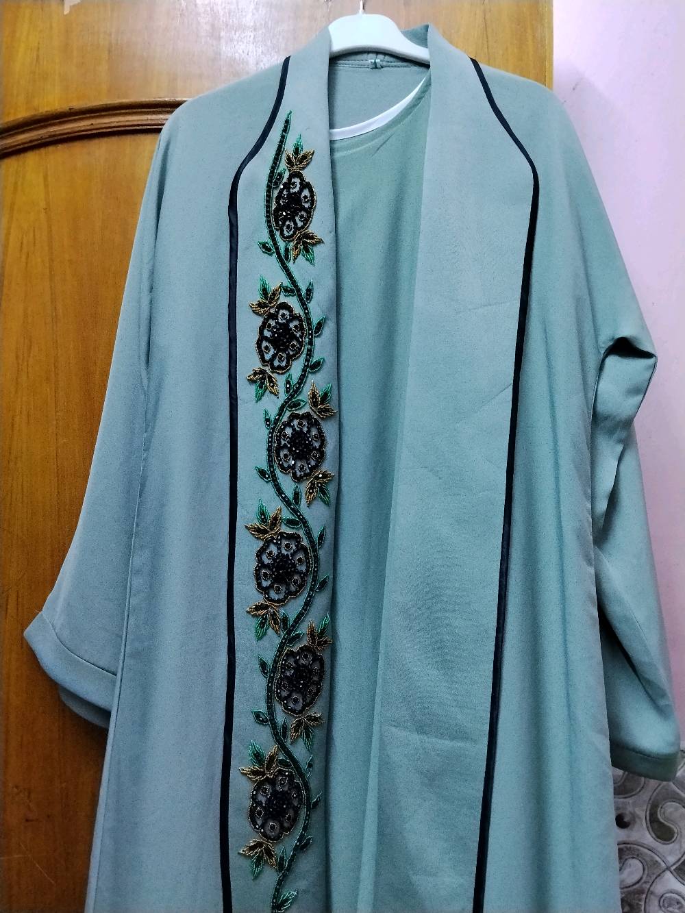 أخضر • ٣ قطع • لبس داخلي طويل
