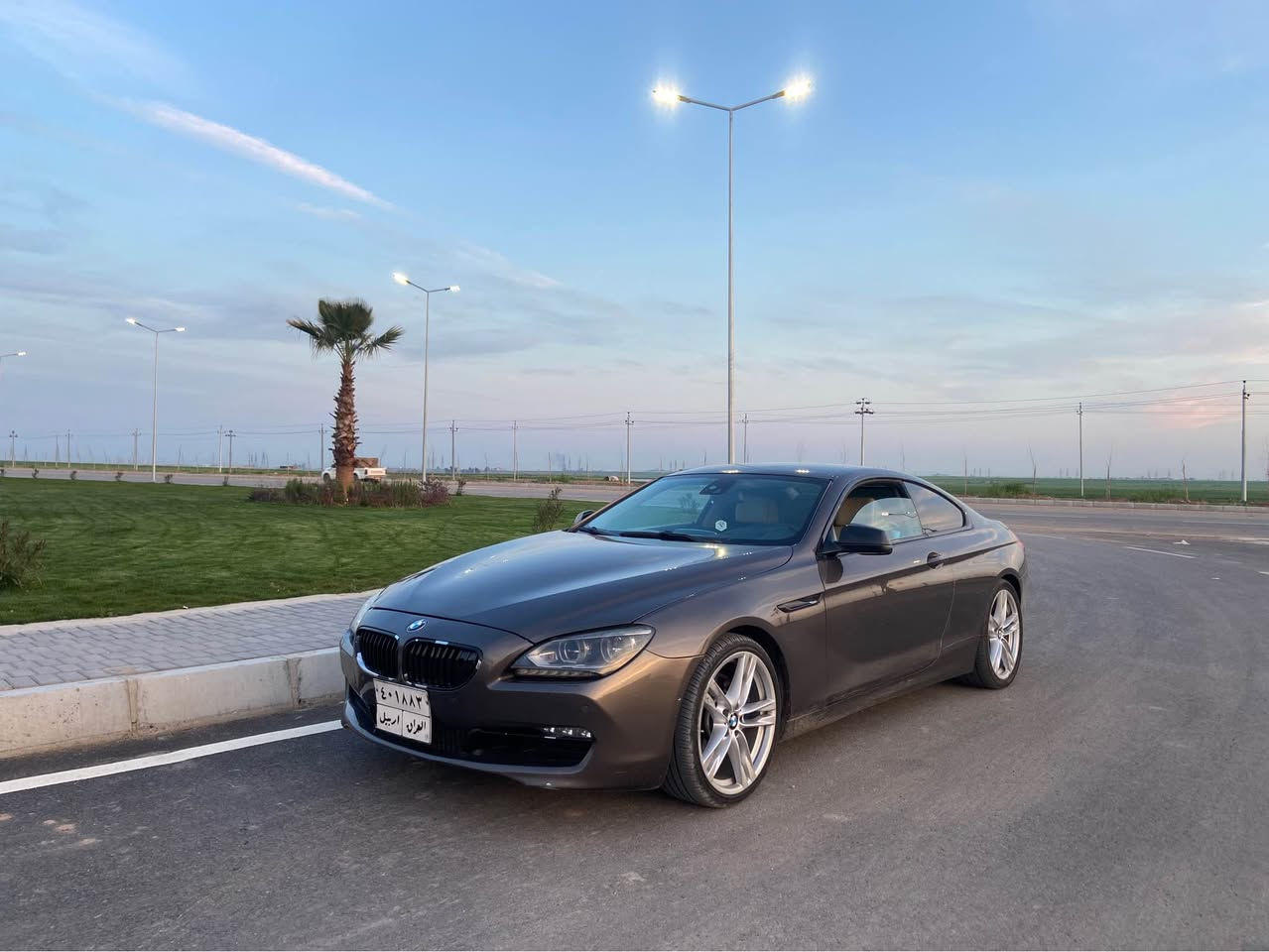 ئەوەلیات ئەوەلیات ❌
BMW 640i
مۆدێل 2014
٣پارچەی بۆیاغە 
سەیارەکە ئەوەلیاتە واتا بەناو ناکری 
گێر مەکینە کارەبای تەبرید سارد و گەرمی هەموی بەشەرت  
شوێن هەولێر 
سەحری 110$
جوابی نامە نادەمەوە مشتەری تەلەفۆن بکە 
*********** أربيل, العراق
