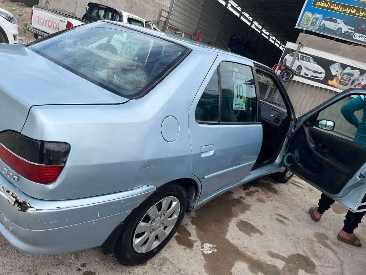 السلام عليكم بيجو 306 رقم بغداد دولي بأسمي لل31 موديل 2001 مراوس حسب القناعه وبيع هم يرهم  
تبريد ثلج
تدفئه
كهربائيات بلاد
صبغ حزام جماليه 
جاهزه من كل النواحي
السعر 40 وبيها مجال للشراي  
*********** الخاص مغلق
