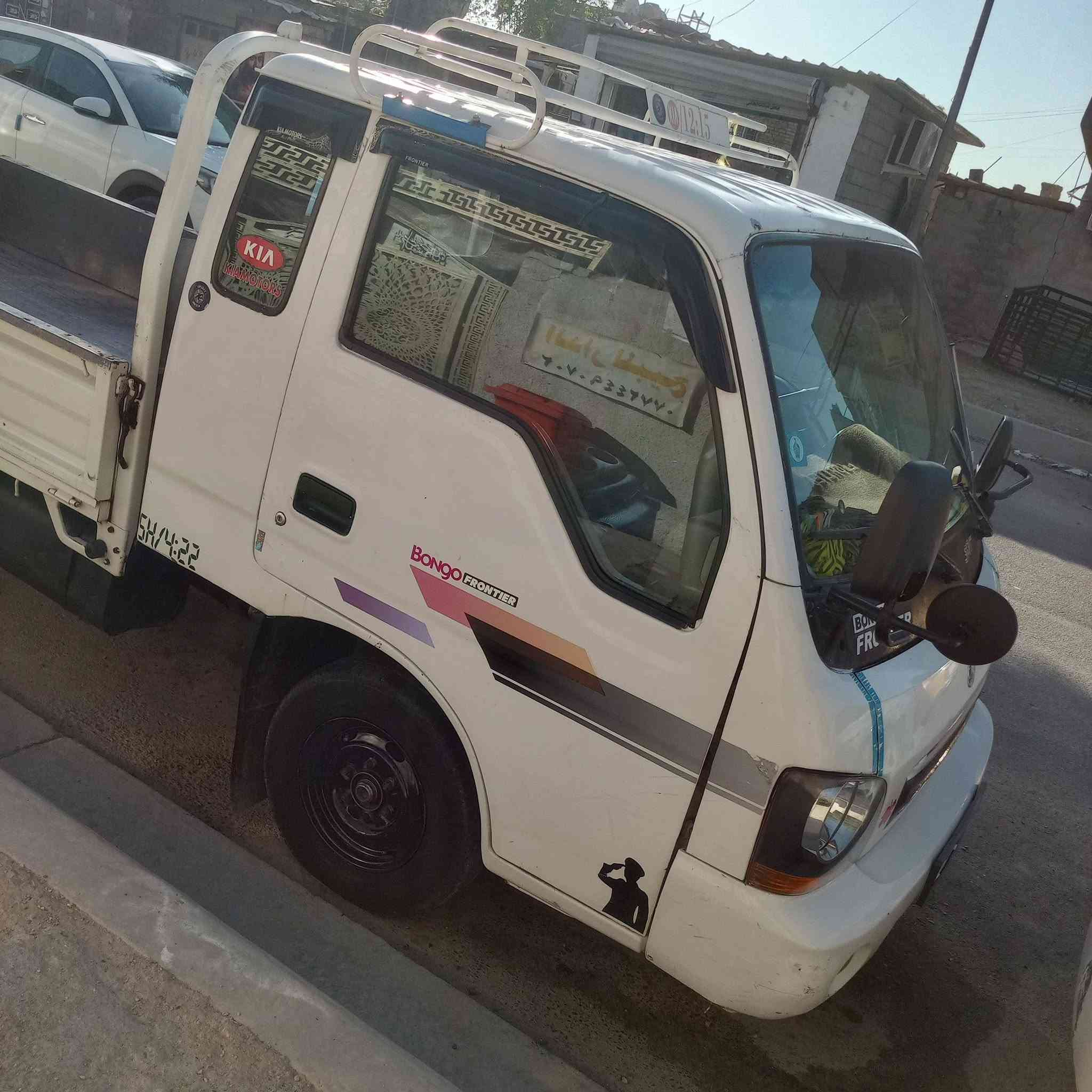 سلام عليكم كية حمل 2001 للبيع رقم بغداد بسمي 
شاصي كير مكفول المحرك بي كازكيت سيارة صبغ عام 
سعر 65 مكاني بلديات ***********
