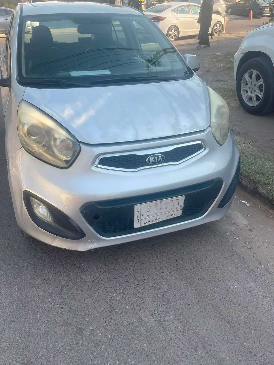 كيا بيكانتو موديل ٢٠١٤ محوك ١٤٠٠ رقم بغداد بيهة اربع قطع صبغ وشرية جاردة كير مكينة صدر تبريد السعر ٦٩ للستفسار *********** بغداد حي الجامعة
