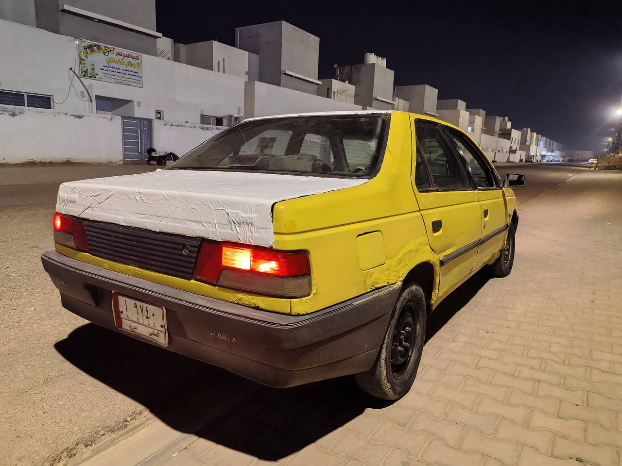 بيجو روى 🚕 للبيع موديل 2009 رقم المثني الماني  🚗 
السعر 10 💲 ورقه فقط بلاش 🌟
 
مكينه وكير نظيف شرط تطلع تراي وين ميعجبك ✅
حداديه جديده كهربائيات شغاله  👍
بيها MB3 مع مضخم صوت سماعات جديده 
ولايت عالي ناصي + ماسحات تعمل
تخم تاير نضيف. تحتاج ترتيبات بسيطه فقط
بدون تحويل راعيها ما اندله اتعهد سرقه + عشائر فقط 
العنوان النجف حي النداء  
***********
***********
