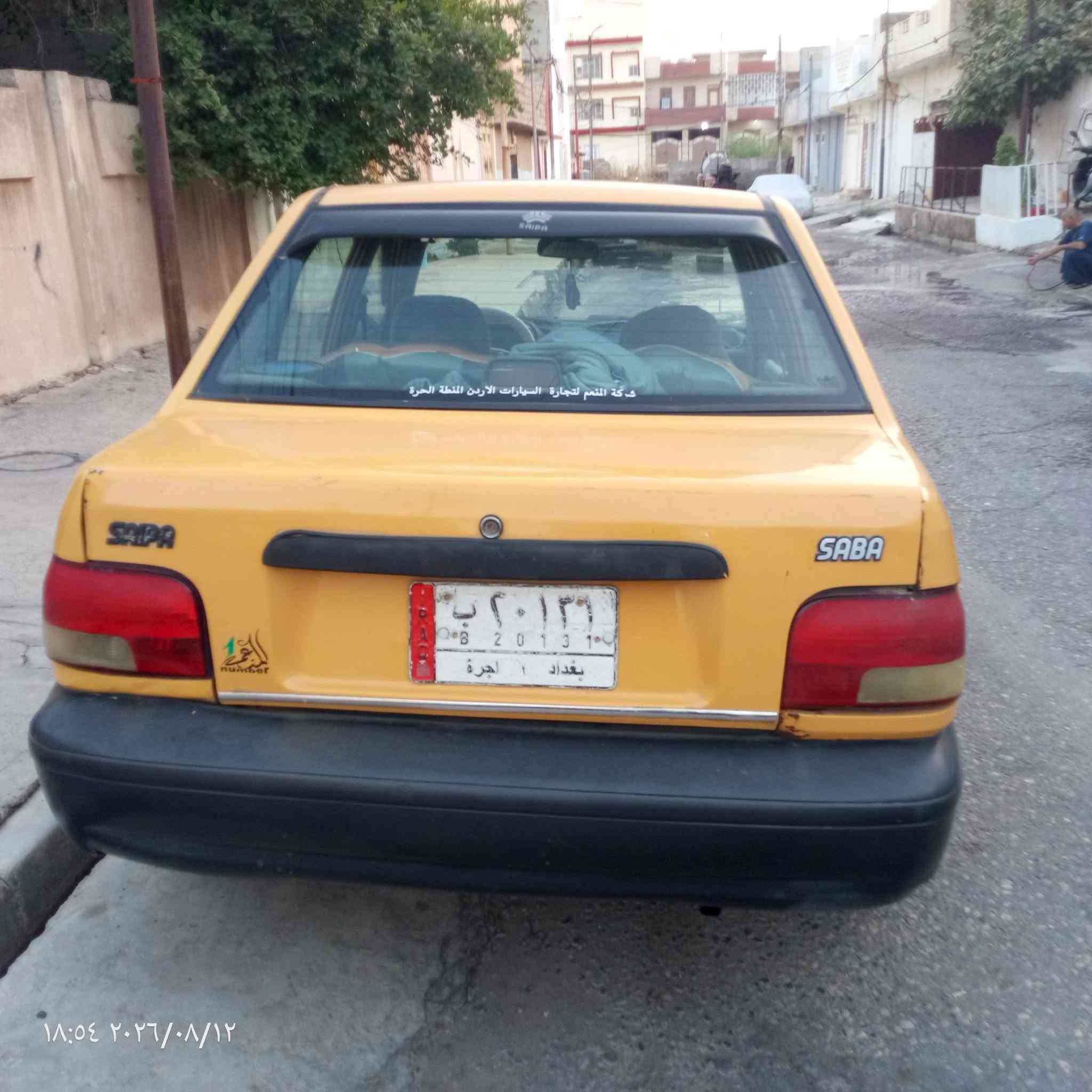 السلام عليكم سياره سايبا للبيع موديل 11سنويه ساقطه من العشرين شاصي ملحوم محرك بي صرف كير تعبان ستيرن جديد طخم جديد سياره مال رزق ترهم مراوس بخصوصي او بيع مشروع وطني الشرعي بل موصل تريد وكاله تريد تحويل السعر 20وبيها مجال مكاني موصل ايسر حي القاهره قسط ماابيع.   ***********   ***********   ملاحظه بيها كابون ورقي متوقف
