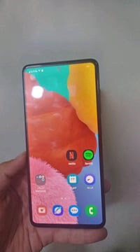 جهاز Galaxy A51 نضيف كلش ذاكره 128 عشوائي 6-8 مبدل شاشه فقط 60 فريم بو...