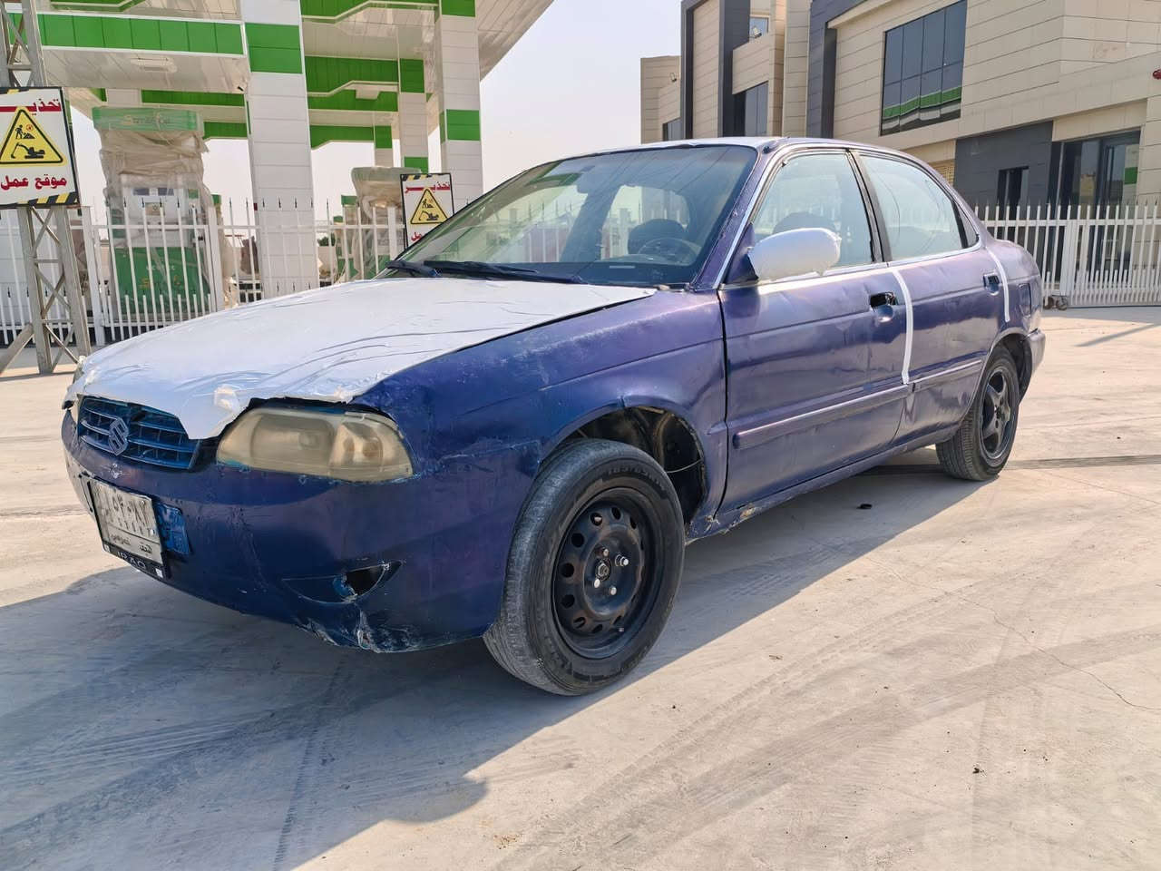 سازوكي مديل 2001
السعر 18 ورقة 
مكينة وكير جديد كورلا 1600
كير اوتوماتيك 
كهربائيات كلها شغالة 
سيارة جاهزة 
رقم نجف شرط التحويل اكاتبك مع راعيها 
عنواني نجف اتصال فقط 
***********
