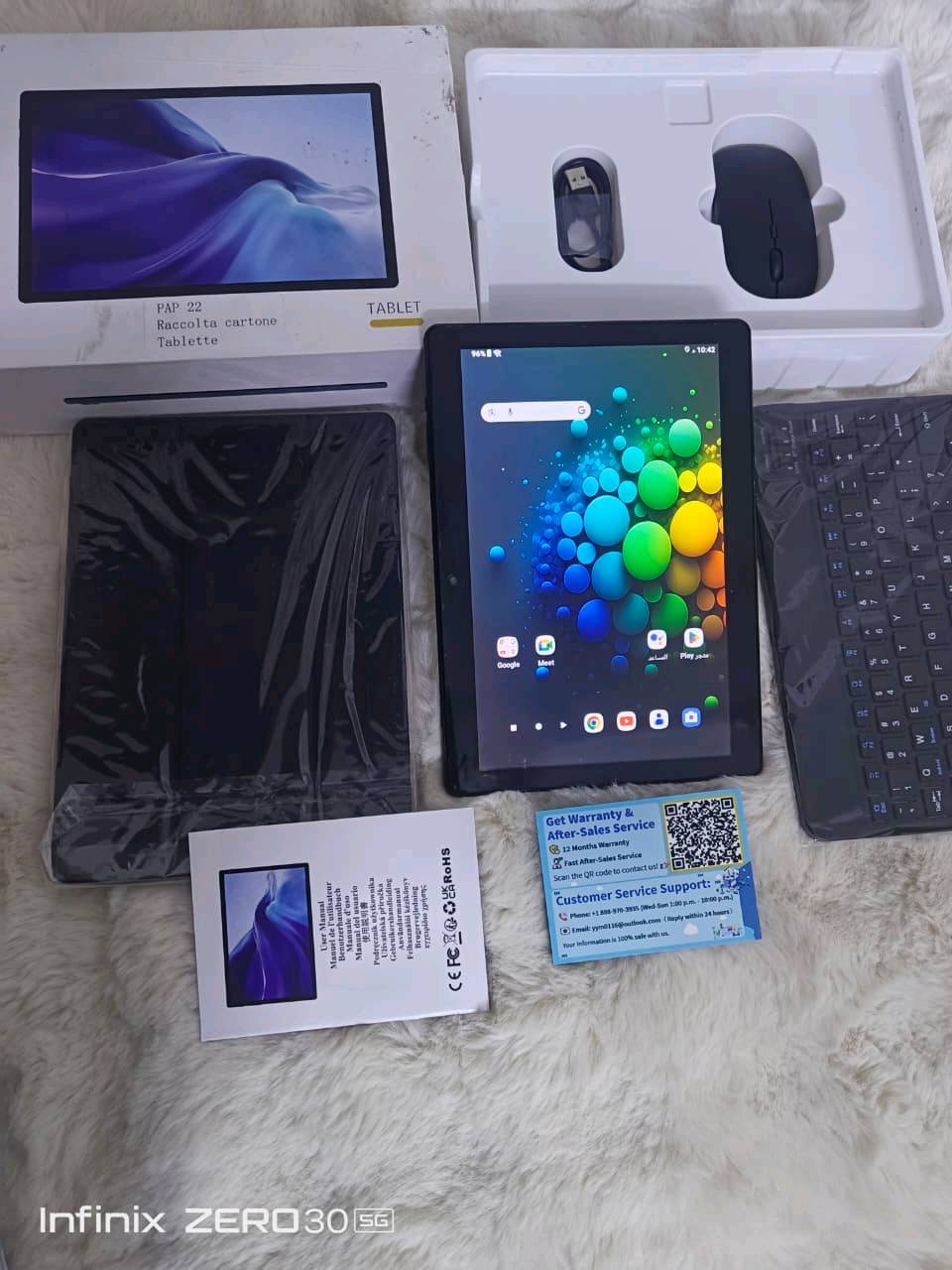تابلت CI PERO • بطارية ١٠٠٠٠mAh • ذاكرة ١٢٨ جيجا