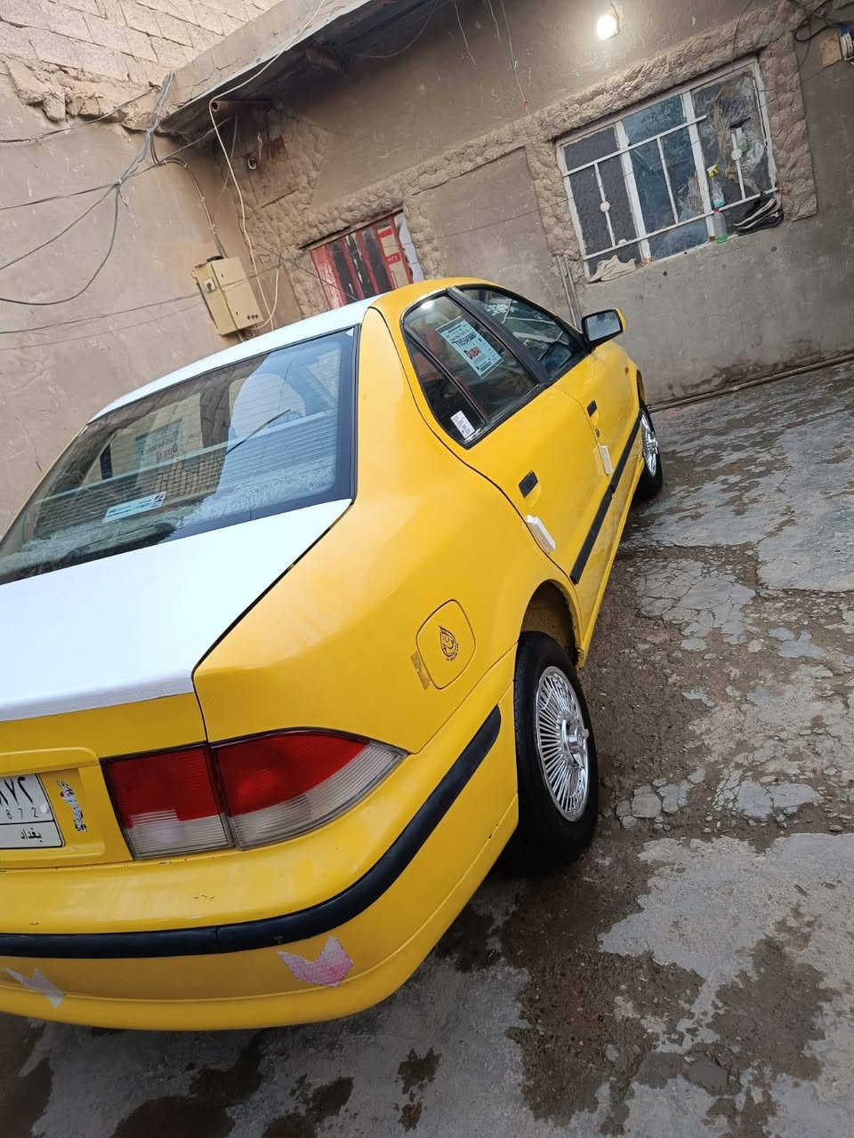 سلام عليكم سمند موديل ٢٠٠٩ مكينه كير تبريد تخم تاير ١٥ جديد رقم نكليزي بسمي تحويل مباشر مكاني بغداد شعب حي لبساتين سعر ٣٢ وبيهه مجال قليل هاتف ***********
