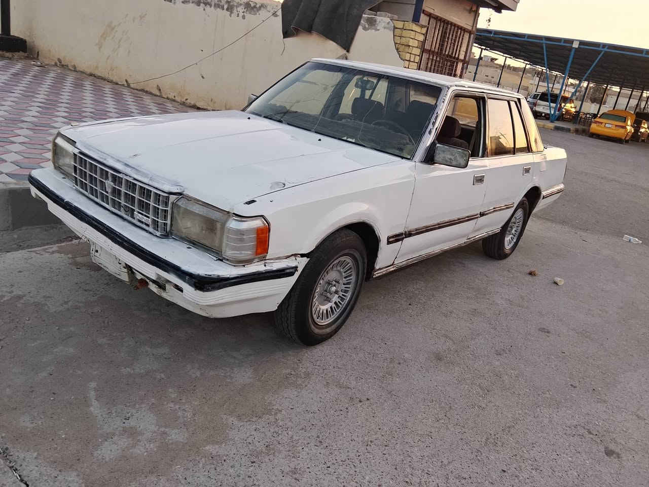 سوبر موديل 85مكينه وكير وحداديه تخم تايرات كفاله مكينته 2500رقمه النجف تحويل ثاني يوم راعيه يمي بالنصركهرباىية كله شغل مكفول من الكلبه وتجي سياره مصبوغة حزام  السعر 25بيه مجال بسيط العنوان ذي قار بالنصر رقم الهاتف ***********،
