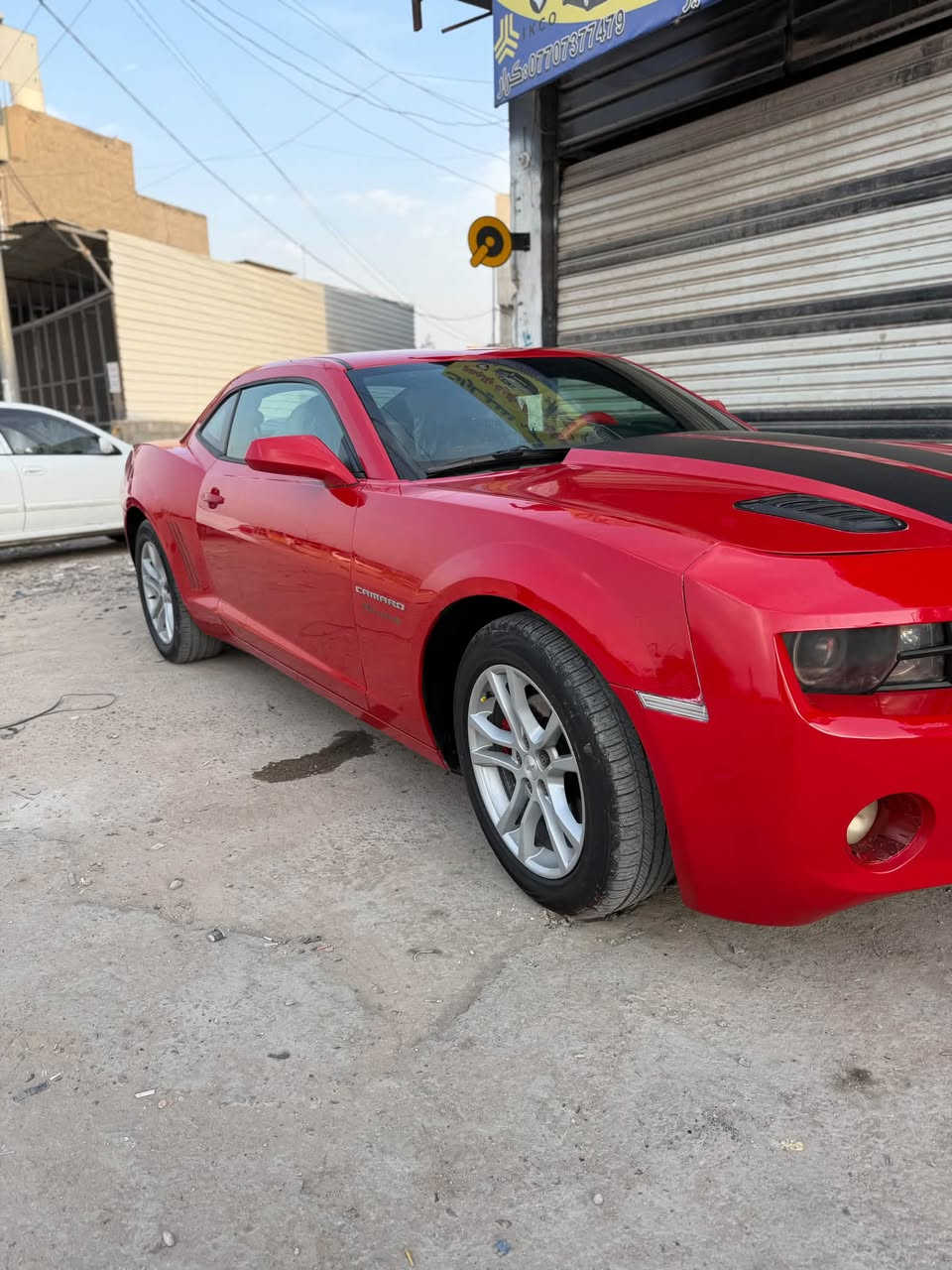 سلام عليكم كمارو RS خليجيه للبيع مكينه 3600
السياره بدون حادث نهائي ماعدا باردات بجاملغات لا لغد لاشاصي نهائيا سياره جاهزه حداديه اماميه وخلفيه قبل ٢٠يوم مبدلهم وتخم تاير جديد 
كبر ومكينه مكفولات وسياره خير من الله 
تبريد تدفئه كله شغال 
السياره عليهه ادامه كامله للمكينه
مواصفات سياره 
تحكمات ستيرن 
كشنات كهرباء 
شفتات ستيرن
تحكمات سرعه
مثبت سرعه 
السياره عليهه نصبه كلش حلوه 
بلواقع احلى من صوره 

السياره ماشيه 101 حقيقي 
ارقام السياره بعد سبوع يكملن يتحولن انكليزي تتحول سياره مشروع وطني شرط تحويل
سعر سياره ٨٨وبيهه مجال وهذا مو سعرهه لكن متوازي وعندي ضرف 
مكان السياره كربلاء 
أي ستفسار تفضل خاص او اتصل ***********
