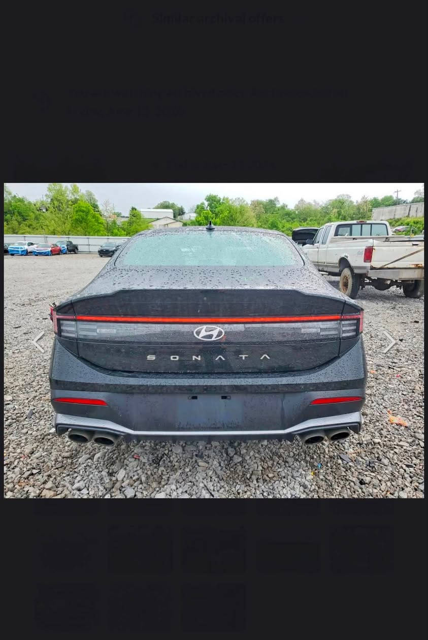 سلام عليكم 
HYUNDAI SONATA N LINE🔥
موديل 2024 ✅
جملغ باب pdr باب خلفي سبغ 
بدون دواخل بدون ايرباك 
سعر 188 مجال 
للتواصل علي واتساب ***********
ماسنجر ❌
