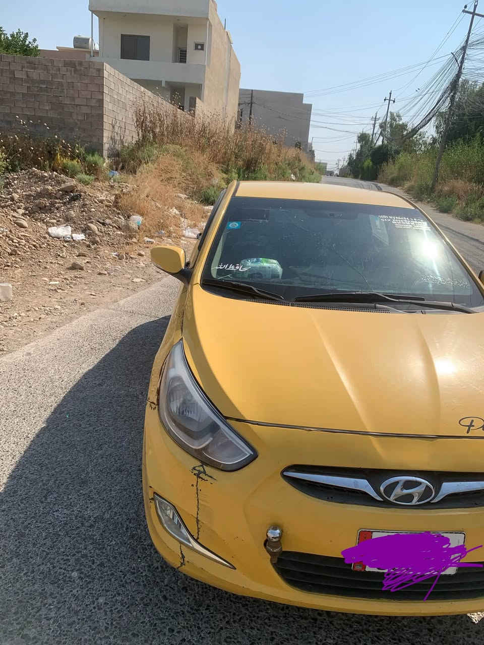 🚗 هيونداي اكسنت 2014 (مضلع) – وارد كوري

🔹 مكينة: نظيفة، لا صرف ولا نفخ  
🔹 گير: أوتوماتيك (مبدل من سيذيتي الى اي تي ) 
🔹 الرقم: بغداد (مسطر – مشروع وطني، شرط لتحويل هيئه وغرمات صفر )  
(لشرعي بل موصل ) 
🔹 الحالة:   
- جملغ لخلفي معدل 
- بارد خفيف بالجام الأمامي  
- معجون خفيف (تلقيطات تكسي)  
- التكم والسقف: شرط بدون معجون أو تعديل  

🔹 المواصفات:  
✔️ تحكم ستيرن (جهتين)  
✔️ شاشة + كاميرا  
✔️ نظام ECO اقتصادي  
✔️ مرايا كهرباء  
✔️ جام كهرب  
✔️ قفل مركزي  

💰 السعر: 78  او مروس بخصوصي 

📍 الموقع: الموصل – حي سومر  
***********📞  
📱 كورك (واتساب فقط): ***********
