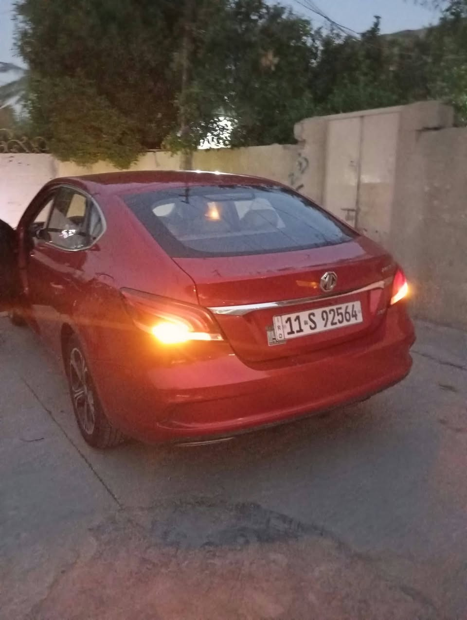 ام جي 6 • ٢٠٢١ • رقم بغداد