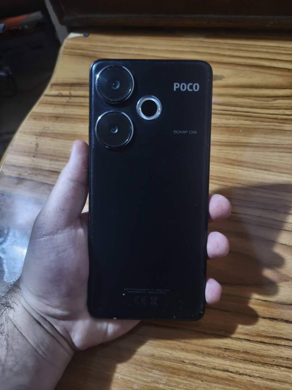 للبيع جهاز poco f6
الشاشة AMOLED بحجم 6.67 بوصة
​الدقة: 1.5K (1220×2712 بكسل)
​معدل التحديث: 120Hz
​المعالج: Qualcomm Snapdragon 8s Gen 3
​نظام التشغيل: Android 16 وراح يجي تحديث اندرويد 17
​الذاكرة الداخلية: 512GB
​الرام : 12GB

الجهاز نضيف كلش بس بي ضربات بلشاصي فقط

سعر الجهاز 350 وبي مجال

مكاني ديالى الغالبية
للتواصل خاص
أو على الواتساب ***********
متوفر توصيل لجميع المحافظات
