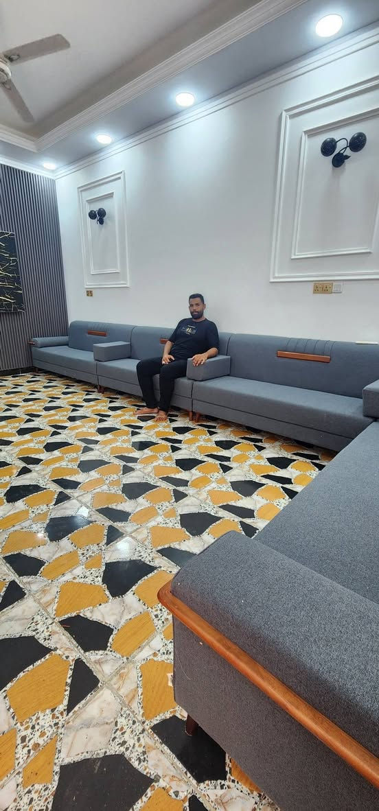 اللهم صلي عل محمد وال محمد 
تم تحهيز تخم ديوان عمل عراقي درجه اولي 
الى احد زبائننا الكرام
فصال ضمان خمس سنوات
الهيكل بلوك  18 ملم
الاسفنج مميز اول ضمان خمس سنوات
١٠ سم مغطاه بطبقه بولستر
القماس قديفه تركي
الارجل خشب زان مع فريم زان
معمل ومنزليات الكرار  شارع المجمعات مقابل مجوهرات العكيلي
باداره كرار كاطع
***********
