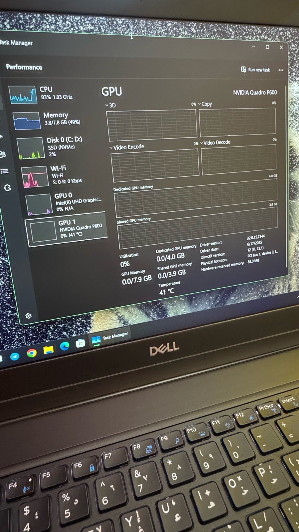 i5-8400H • Quadro P600 • 256GB SSD