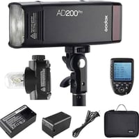 فلاش Godox AD200 Pro • تريكر • نظيف ٩٩٪