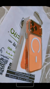 آيفون ١٧ برو ماكس • دورات ٦٣ • بطارية ١٠٠