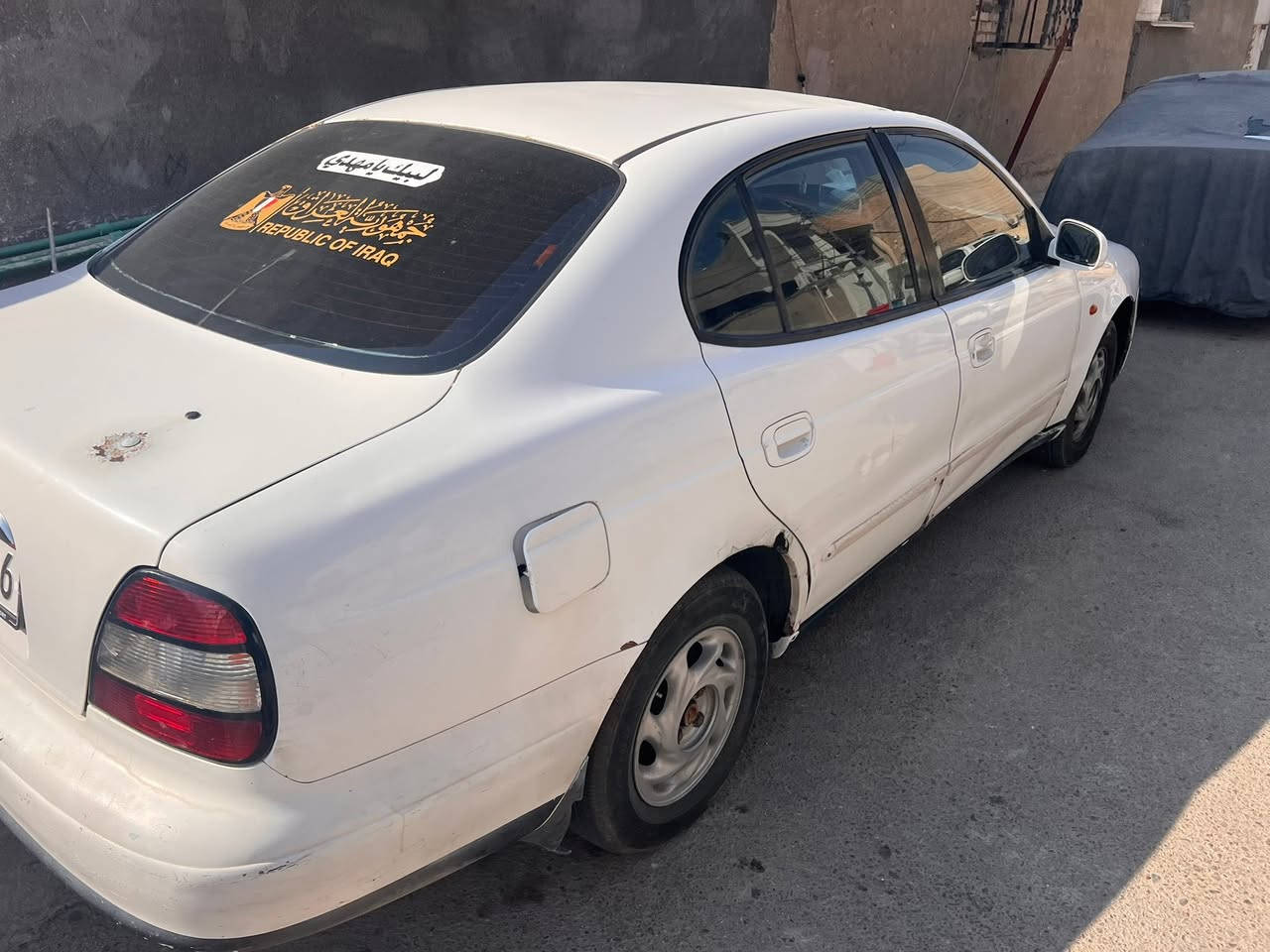 دايو لاكنزه مديل 200
رقم بغداد أنكليزي راعيه بي كربلاء عقد مروري مباشره كير محرك كورله يباني حداديه 70‎%‎

تبريد ثلج تخم تاير جديد باتري جديد 

السياره عوزه ترتيب والسعر 36 وبيه مجال 

*********** وات ساب و اتصال 

مكان السياره كربلاء
