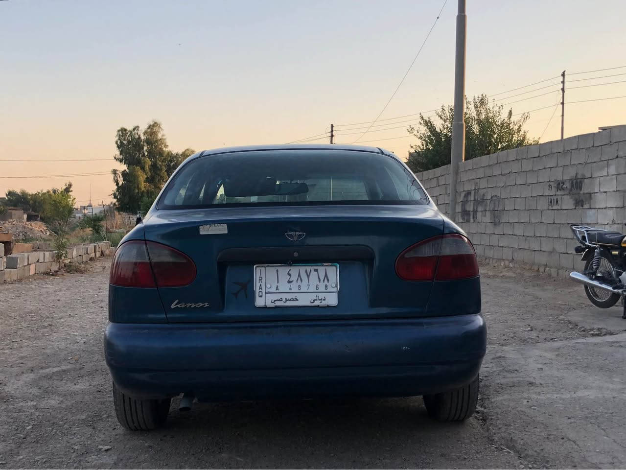 دايو لانوس م ١٩٩٧سنوية بسمي مشروع وطني لغاية ٢٠٢٨
تبريد شغال شرط ثلج مع سويج جامات امامي كهربائي 
محرك جديد أوربي كبس شاشه وكاميرا كهربائيات كل شغال بيع أومراوس حسب القناعة السعر ٣٣ورقةومجال
للاستفسار طواصل على واتساب اوالرقم*********** كركوك, العراق

