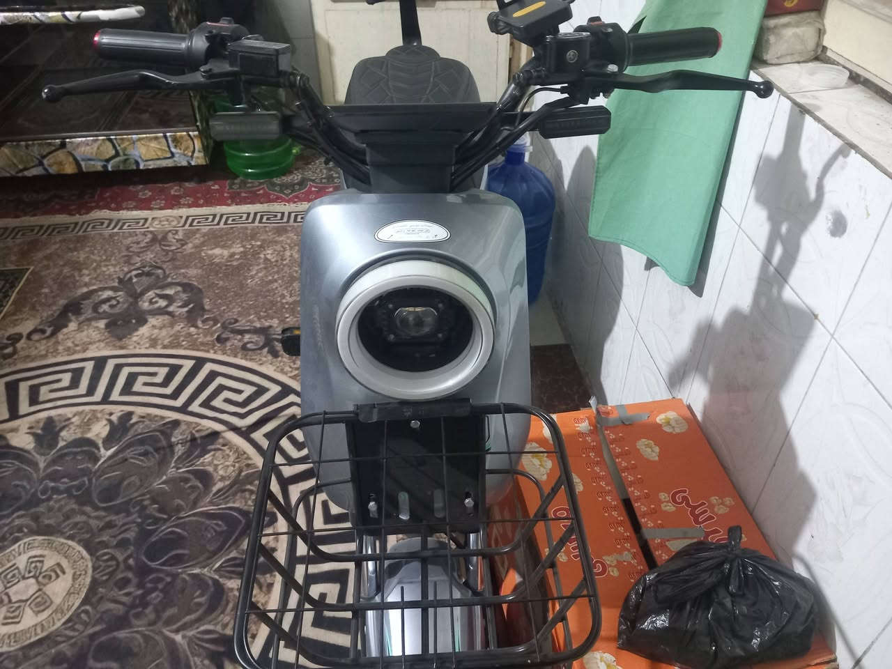 بايسكل شحن R9 نظيف جدا جدا خمس بطاريات كبار صارلهن اقل الشهر مبدلات موديل 25 ونلي الأصلي السعر 450 وبي مجال قليل كربلاء البوبيات  موبايل *********** بي واتساب بس الشراي يتصل رجاء
