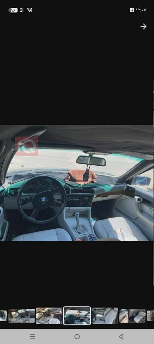 السلام عليكمBMW 520
موديل ١٩٩١ 
تبريد ثلج محرك كبس
كير عادي
رقم نينوى إنكليزي
محرك ذهب شرط كيرجديدشرط
كابون موجود
صبغ جماليه
منظومه غاز حديثه
داخل ابيض 
رقم الهاتف ***********
