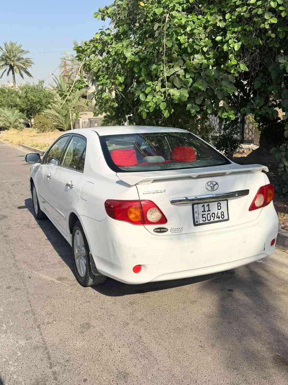 سلام عليكم للبيع كورلا ٢٠١٠ خليجي فول لون ابيضّ محرگ ١٨٠٠ مفتوح بس رواجز لا تبخير و لا تنقيص كير كفالة رقم بغداد انگليزي بأسمي هزة ما نافذة تنتهي ٢٠٢٧ / شهر ال ٤ دواخل لغود شواصي كفالة السيارة بيها الجاملغ اليسرة مبدل فقط و بيها كارتين علة كد شبر بالقمارة اني سويتهن و باقي السيارة كفالة سونار داخل المنشور مكاني بغداد السيدية سعر السيارة ١٠٥ ورقة 
رقم *********** بدون واتساب 
*********** بي واتساب
