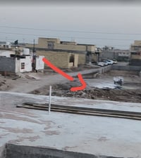 قطعه للبيع موقع زراعي📍حي الكوفه م300  مقابيل بانزين خانه عبد الحسن ملا...