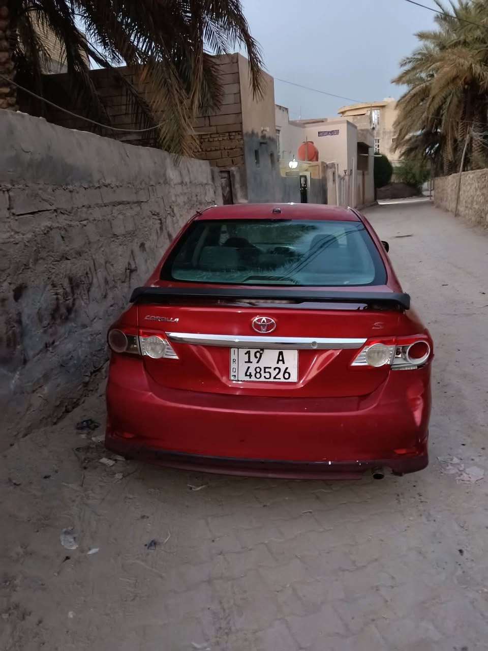 السلام عليكم
كورله 2013 وارد امريكي حادثه جاملغ جهه الصدر 
سنويه لل2030 باسمي  تحويل مباشر 
مصبوغه ما عدا التكم والبيبان جهه السايق ابيع صبغ عام 
السعر المطلوب بيه 78 ورقه وبيه شويه مجال 
مكانه النجف الاشرف ناحيه الحيره 
للاستفسار ***********
