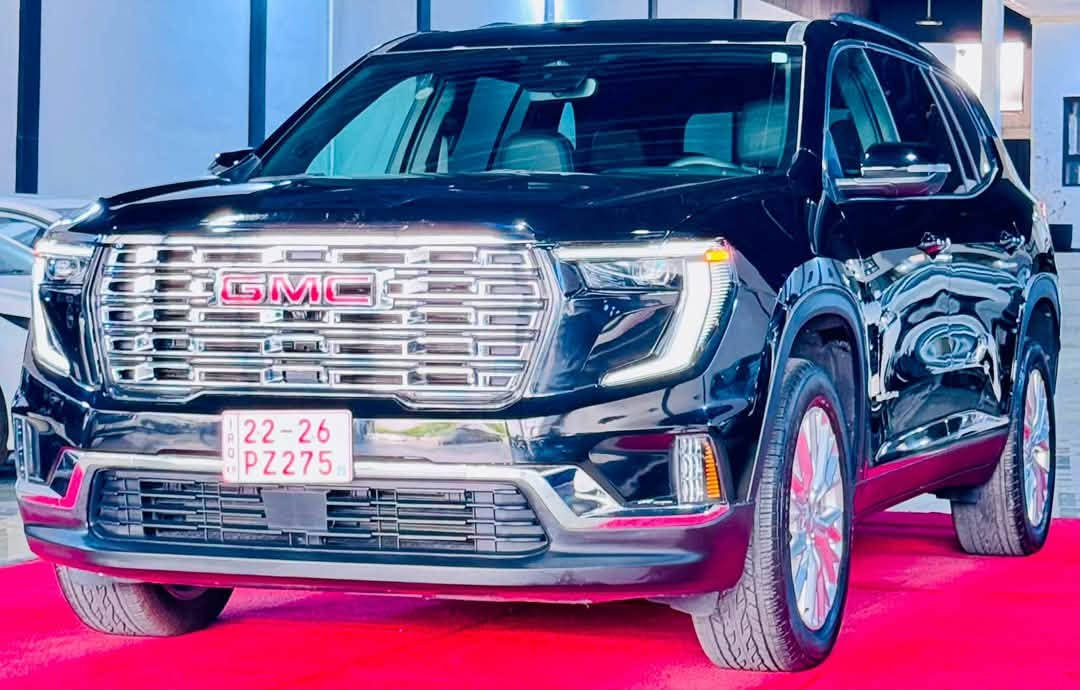 ﷽

(مجموعة شركات فراس الحمداني اربيل شارع 100 م )

GMC ACADIA ELEVATION 

الموديل : 2025

اللون : اسود 

المسافة المقطوعة : 3881 مايل فقط 

حجم المحرك : 4 سلندر ( 2.5L ) تيربو 

السعر : 29,500 $$

عدد المقاعد : 7 راكب 

الضرر : كما موضح بالصور 
صور الحادث مع رقم الشاصي مرفقة 

بدون رقم وبشرط الترقيم ( اربيل - سليمانية - دهوك )

المواصفات :  ELEVATION 

كيج الكتروني

بصمة ابواب

بصمة تشغيل 

تشغيل عن بعد 

شاشة دشبول ديجيتال

شاحن هاتف لاسلكي

كير تعليق

الشاشة الترفيهية: شاشة عملاقة متطورة مقاس 15 إنش مزودة بنظام Google Built-in.

لوحة العدادات: شاشة رقمية بالكامل أمام السائق مقاس 11 إنش.

النظام الصوتي: نظام فاخر من شركة Bose مكون من 12 سماعة تجربة صوتية سينمائية.

الاتصال الذكي: تدعم Apple CarPlay و Android Auto لاسلكياً مع شاحن لاسلكي للهواتف.

كاميرات رؤية محيطية عالية الدقة 360‎ ْ

هاند بريك بصمة

اوتو هولد : 𝐀𝐔𝐓𝐎 𝐇𝐎𝐋𝐃

اوتو ستارات : 𝐀𝐔𝐓𝐎 𝐒𝐓𝐀𝐑𝐃

اوتو ستوب : 𝐀𝐔𝐓𝐎 𝐒𝐓𝐎𝐏

رادار امامي (تحديد مسار)

رادار جانبي  (نقاط عمياء)

رادار خلفي (التحذير من الاصطدام)

حساسات خلفي

نظام : 𝐄𝐂𝐎

نظام : 𝐍𝐎𝐑𝐌𝐀𝐋

نظام : 𝐒𝐏𝐎𝐑𝐓

نظام : 𝐓𝐎𝐖/𝐇𝐀𝐔𝐋

نظام : 𝐒𝐋𝐈𝐏𝐏𝐄𝐑𝐘

مانع انزلاق+𝐀𝐁𝐒

تحكمات استيرن

تبريد لمس

تبريد مركزي

صندوق شفط كهربائي 

لايتات 𝐋𝐄𝐃 ليد وعدسة زينون بيلادي

بكلايتات 𝐋𝐄𝐃 ليد بيلادي

وبقية المواصفات المعروفة 

العنوان :

اربيل شارع 100 م 

‏‎شركة فراس الحمداني 

‏‎مقابل شركة العامة لتجارة المواد الغذائية

‏‎للاتصال والاستفسار :

ابو علي ( اتصال + واتساب )

***********
***********

حواس 

***********
***********
‏‎
زيد

***********
