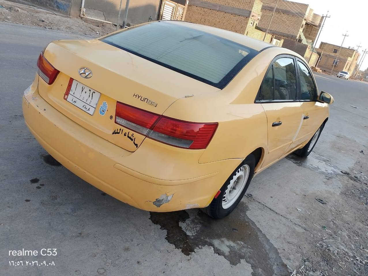 السلام عليكم للبيع هواندي سوناته موديل 2009 كير ومكينة 2000 دوش مامفتوحة حدادية تخم تاير جديد مواصفات شاشة كامرة تحكم ستيرن كشنات جلد سيارة شرط احلة من الصورة سعر 78 وبيه مجال مكان ناصريه الاستفسار على الرقم ***********

نص مكتوب في الصور:
- realme C53
- ١٧:٢٨ ٢٠٢٦.٠٩.١١
- ١٦:٥٦ ٢٠٢٦.٠٩.٠٨
- ١٦:٠٥ ٢٠٢٦.٠٩.٠٨