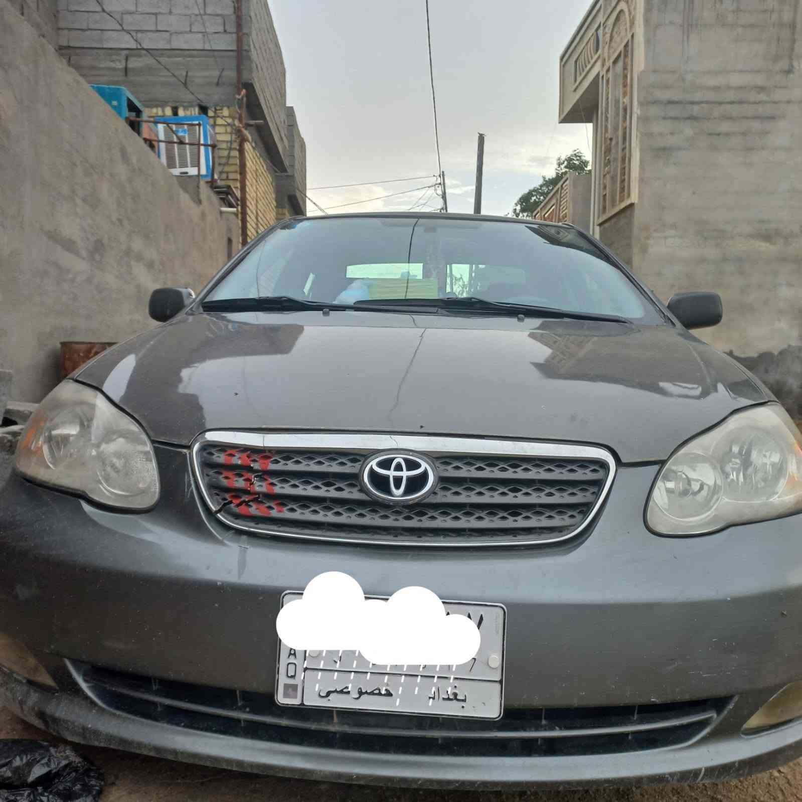 السلام وعليكم كورلا2007رقم بغداد تحويل مباشر سياره بيه جاملغين تبديل بدون دواخل محرك 1800نضيف تبريد 

ثلج صدر امامي خلفي نضيف شاسه اصليه حساس خلفي السعر 80وبيه مجال مكاني الفلوجه ***********
