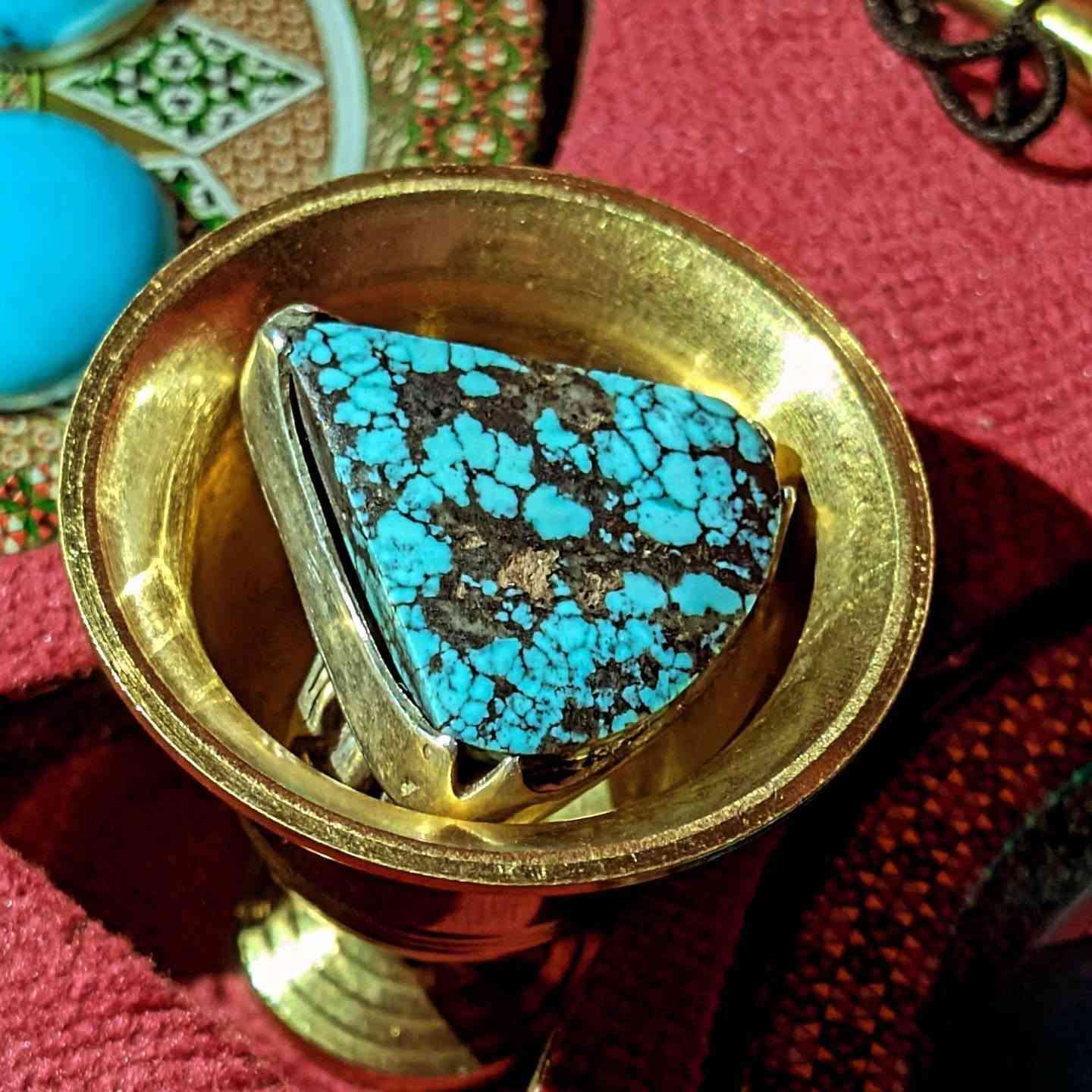 خاتم • فيروز نيشابوري • فضة ٩٩٠