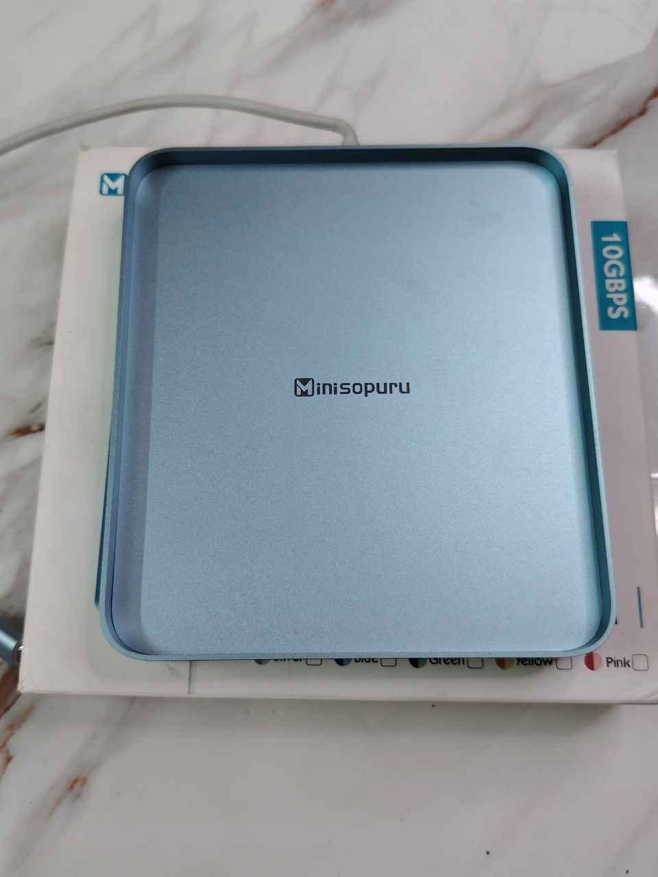 USB-C Dock Minisopuru أصلي
مخصص لـ iMac 24، سرعة 10Gbps.
مستعمل ونظيف وشغال تمام، وياه الكارتونة. السعر: 70 ألف قابل للتفاوض
الرقم  *********** بغداد, العراق
