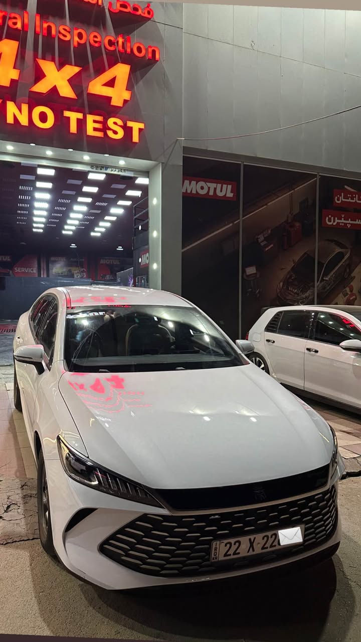 سلام عليكم 
BYD. Qin plus 2025 
كلين تايتل ده عامى لۆ دەعامی بە شەرت 
ناو زەرد 
رەقم هەولێر 
تەنها ٨ هەزار رۆشتوە  وەک سفر وایە 
باڵو تەغلیف سوکانو کوشنی لەسەرە 
شوین هەولێر 
نرخی ١٣٨ وەرەقە و مەجالیکی برایانە 
واتساب 
*********** أربيل, العراق
