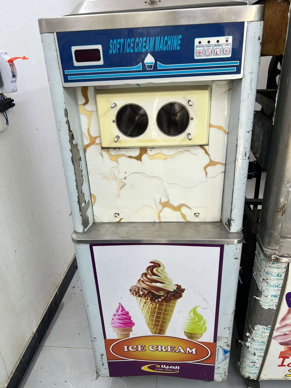 سلام عليكم مكينه سوفت الميلاد اخت جديده برغي مابدل بيه تبريد احواض نضام ليلي غسل ذاتي دبل كمبريسر ع فحص ع ضمان مكاني بغداد لاستفسار ***********
