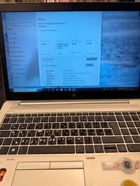 HP EliteBook 850 G5 core i7 جيل الثامن حرف u الاقتصادي يعني ميصرف شحن ...