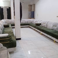 ديوانين • 14 متر • خشب بلوك