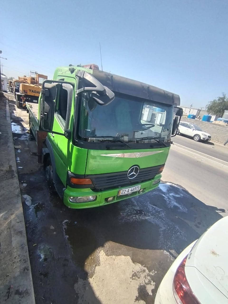 المو شراي ليتصل رجائاً للبيع كرين اتيكو 2004 حجم 818 كرين 3 طن سلايتين 6 برغي 4 سلندر سنويتها 2028 رقم أربيل بدون تبريد سعر 255 ورقة وبي مجال 
مكانها باب الشيخ رقم الهاتف ***********
