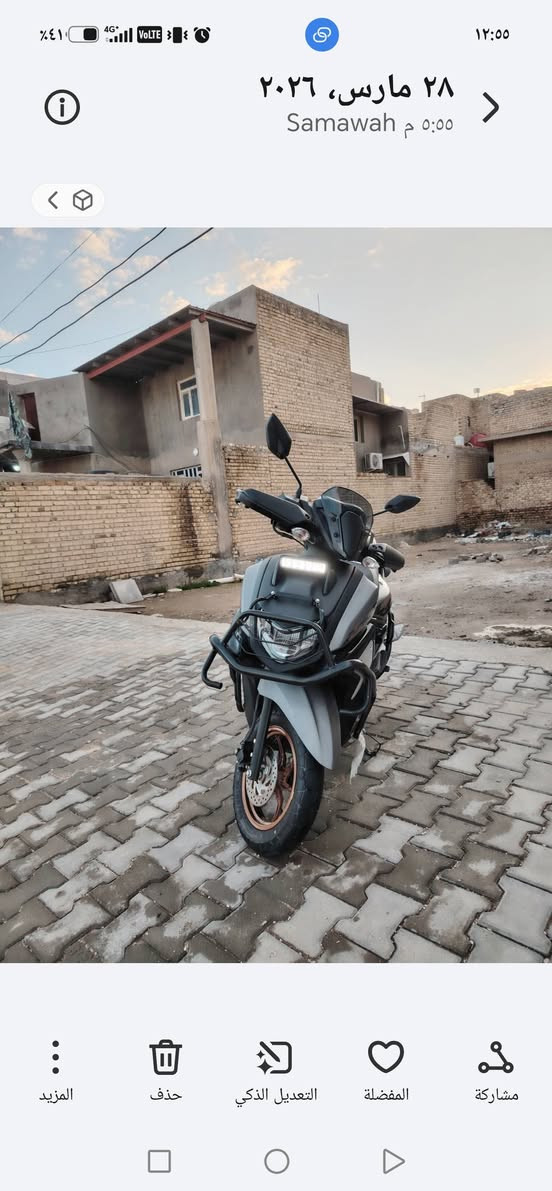 Zr 2026 للبيع جديده جدا
*********** راسلني واتس اب او اتصال كامل ملحقات
درع ثقيل
دواسه اصليه
كاعيه اصليه
فول تزويد
