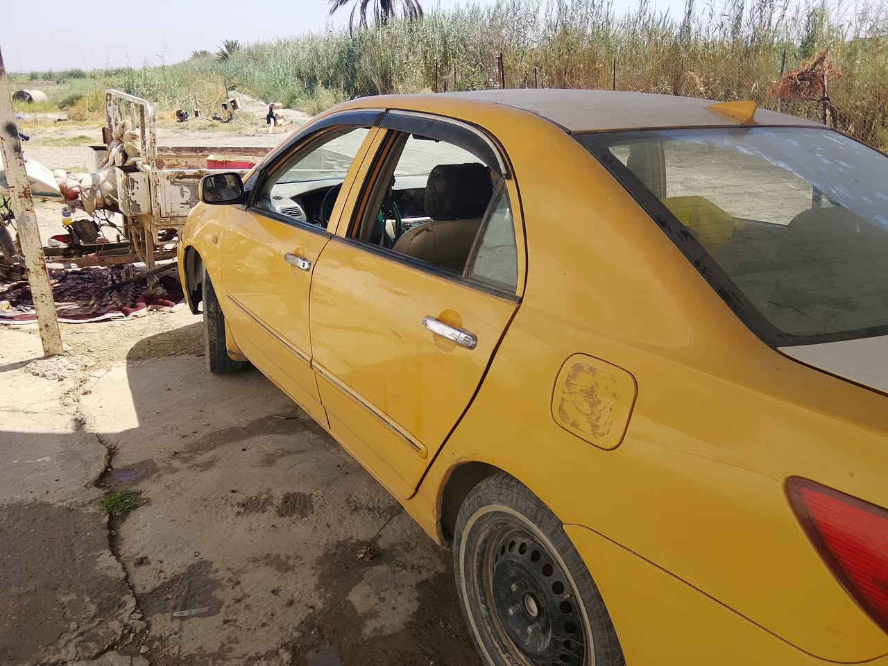 سلام عليكم بي وادي f3سياره محرك كير كفاله كير عادي بدون ضربه بس كشره بيها طخطخات خفيفه مكفوله من ضربه القويه مصفره هيئه وغرامات رقم بغداد باسمي ***********
