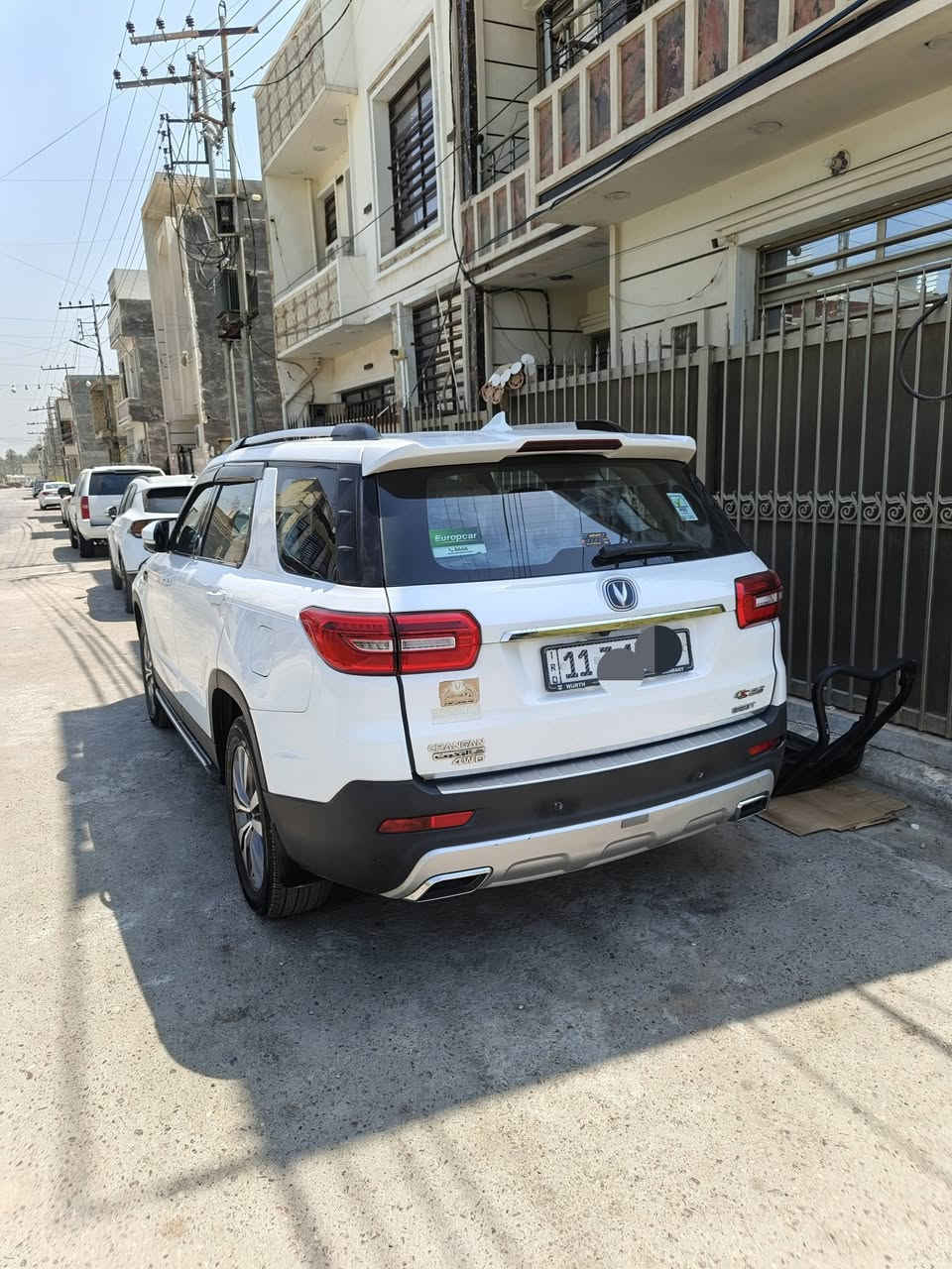🚙 للبيع شانجان s95
📅 الموديل: 2019
 ***********
🔹 الفئة: الفول 1%1 
🔹 7 راكب 
🔹 محرك 200 تيربو 
🔹حساسات امامي خلفي 
🔹 4 كامرات محيطيه 
🔹كشنات جلد +كهربا
🔹فتحه بنراما
🔹تحكمات ستيرن
🔹باب الجنطه كهربا
🔹مري شفط
🔹 فور ويل 4x4
🔹رادار امامي
🔹مثبت سرعه
🔹نزول منحدرات 
🔹شاشه كبيره عملاقه
وبها كثير من المواصفات 
لم يسعني الذكر 

📍 مكان السيارة: بغداد

🪪 اللوحة: بغداد تحويل مباشر 

🛣️ الممشى: 97 ألف كم

ملاحظات السيارة:

• صبغ دعاميه اماميه فقط

بيع او مراوس حسب الرغبه والقناعه  

___________________

السعر 128$ / مع المجال 

*********** /
