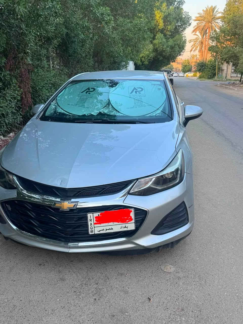 شوفرليت كروز 2019 / 1400 تيربو 
بدون صبغ بدون لغد وشاصي 

ماشيه 160 كم  وقابل للزياده 
المحرك والكير مكفولات 
التبريد ثلج 
المحرك ادامه كاملة فلتر شوته بلكات وتنضيف نوزلات وجويتر وغسل الراديرات 
موضفاتها LT المعروفه 
بصمة تشغيل عن بعد 
اوتو ستوب 
لايت لد اوتو ستوب
شاشة كار بلي + شاشه اعطال 
منفذ اوكس+ USB+بلوتوث 
حساس تاير
كشن كهرباء تدفئة + تبريد 
كامره دواره 
السياره جاهزة مابيها مصرف 
بأسمي تحويل  ثاني يوم 
السعر 90وبيها مجال حك الجية 
***********
